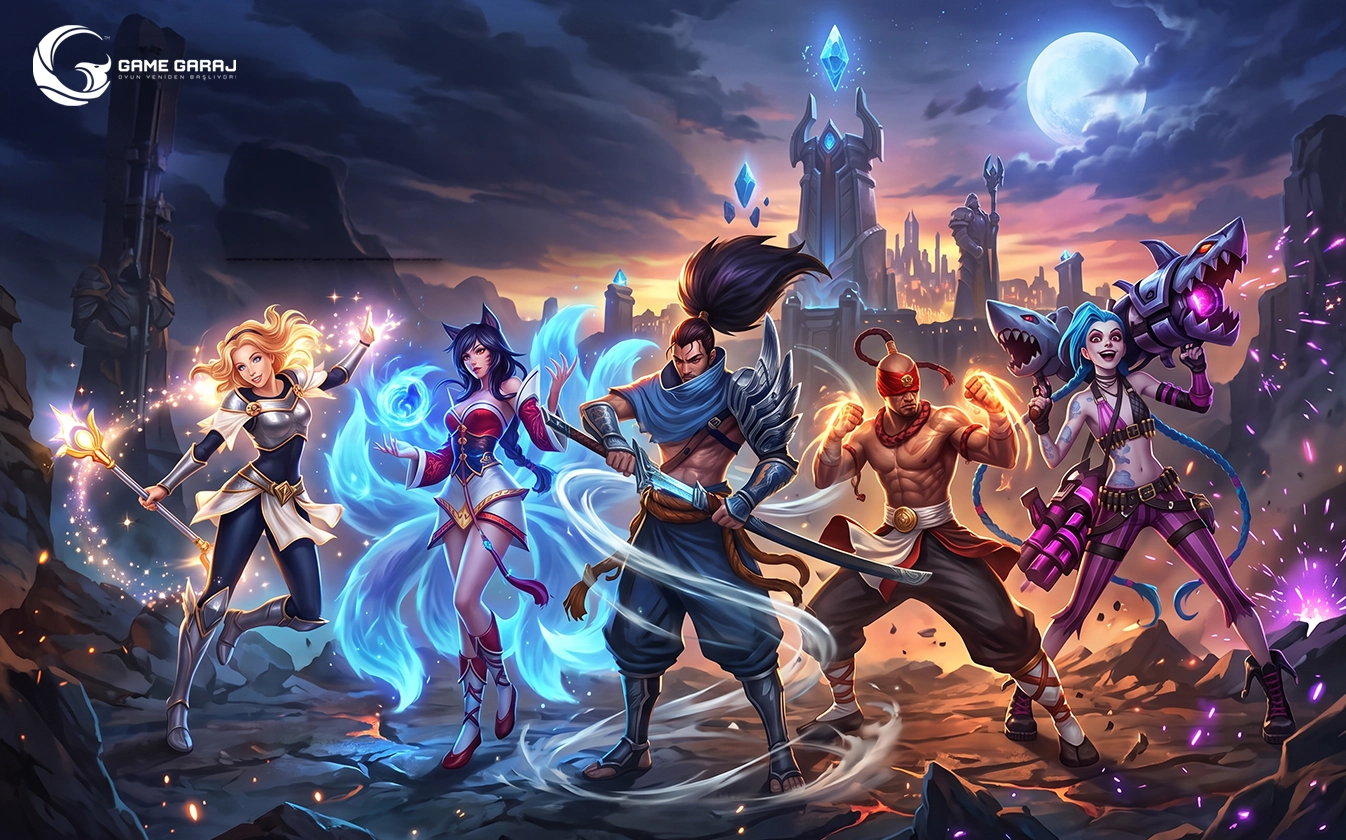 League of Legends’te En Çok Tercih Edilen 10 Şampiyon