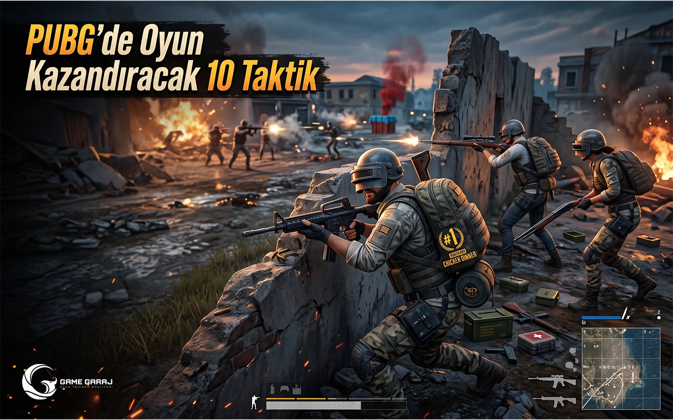 PUBG’de Oyun Kazandıracak 10 Taktik