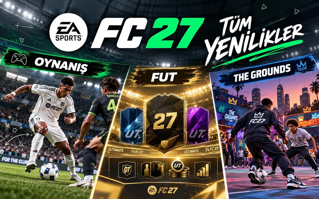 EA FC 27 Tüm Yenilikler: Oynanış, FUT ve The Grounds