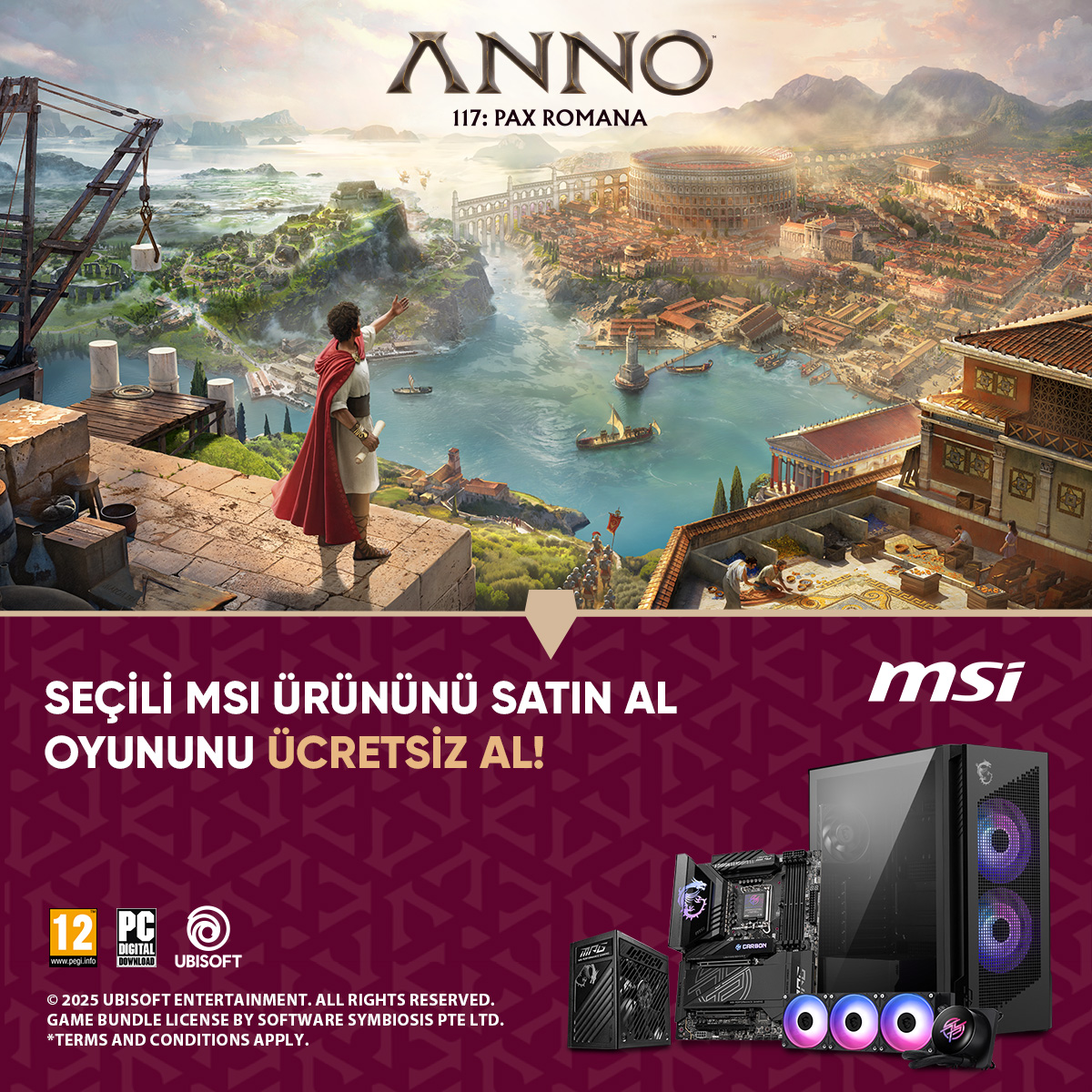 MSI ANNO 117: PAX ROMANA