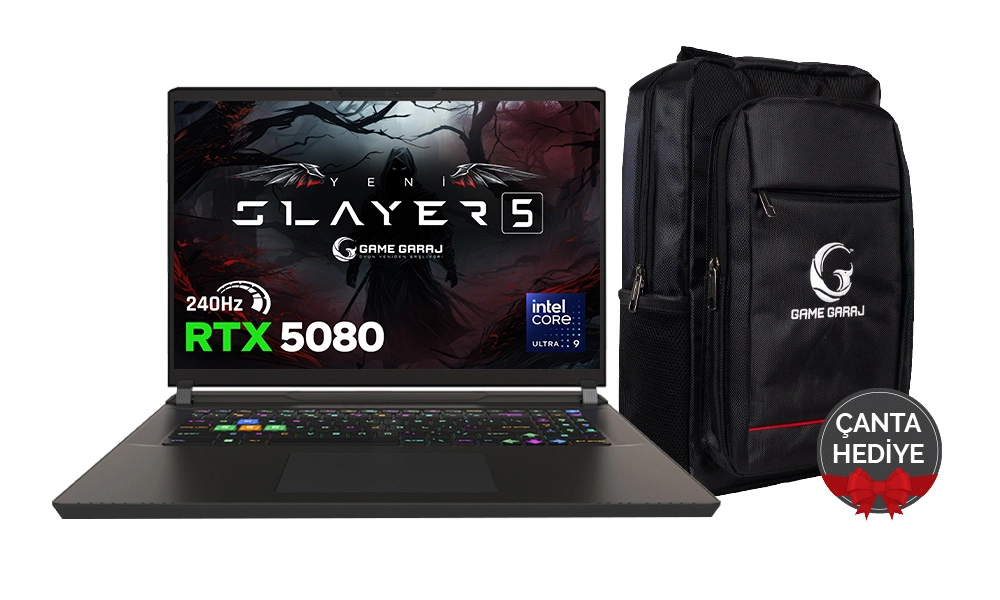 Game Garaj Slayer5 9XL-5080 İnceleme: 17 İnç Ekranda Büyük Güç