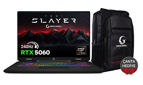 GameGaraj'dan Yeni Oyuncu Notebook: Slayer R9M‑XL 5060