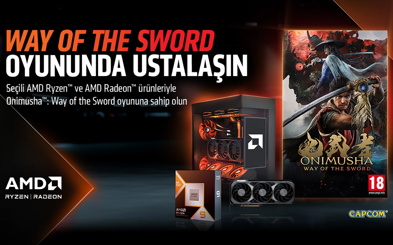 AMD 3Q26 Oyun Kampanyası: Onimusha Hediye