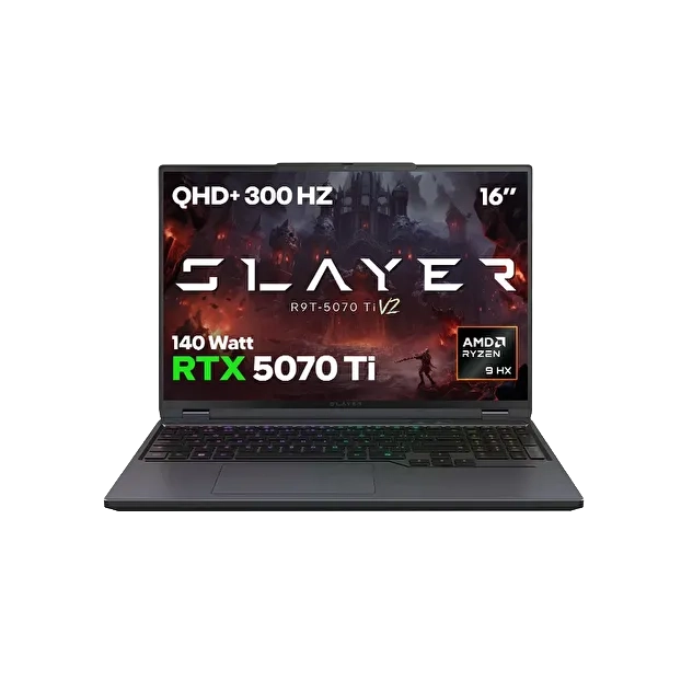 Game Garaj Slayer R9T-5070Ti V2 AMD Ryzen 9 9955HX Oyuncu Laptop