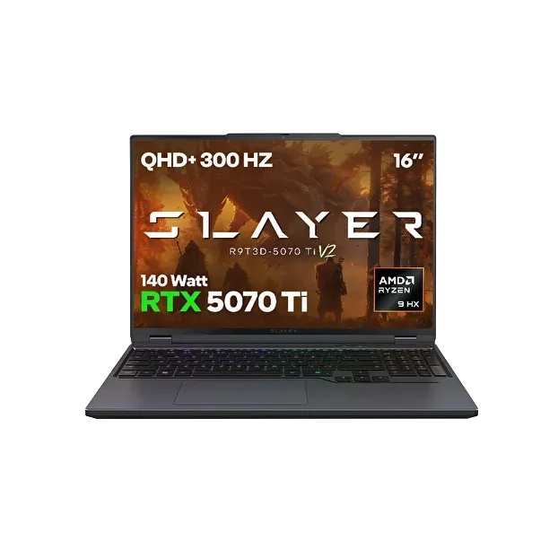 Game Garaj Slayer R9T3D-5070Ti V2 AMD Ryzen 9 9955HX3D Oyuncu Laptop