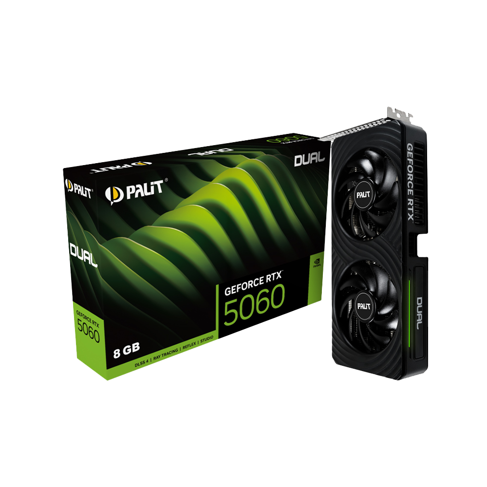 Palit RTX5060 Dual 8GB 128Bit GDDR7