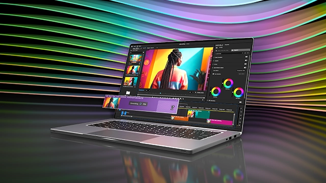 NVIDIA Studio İçerik Oluşturma
