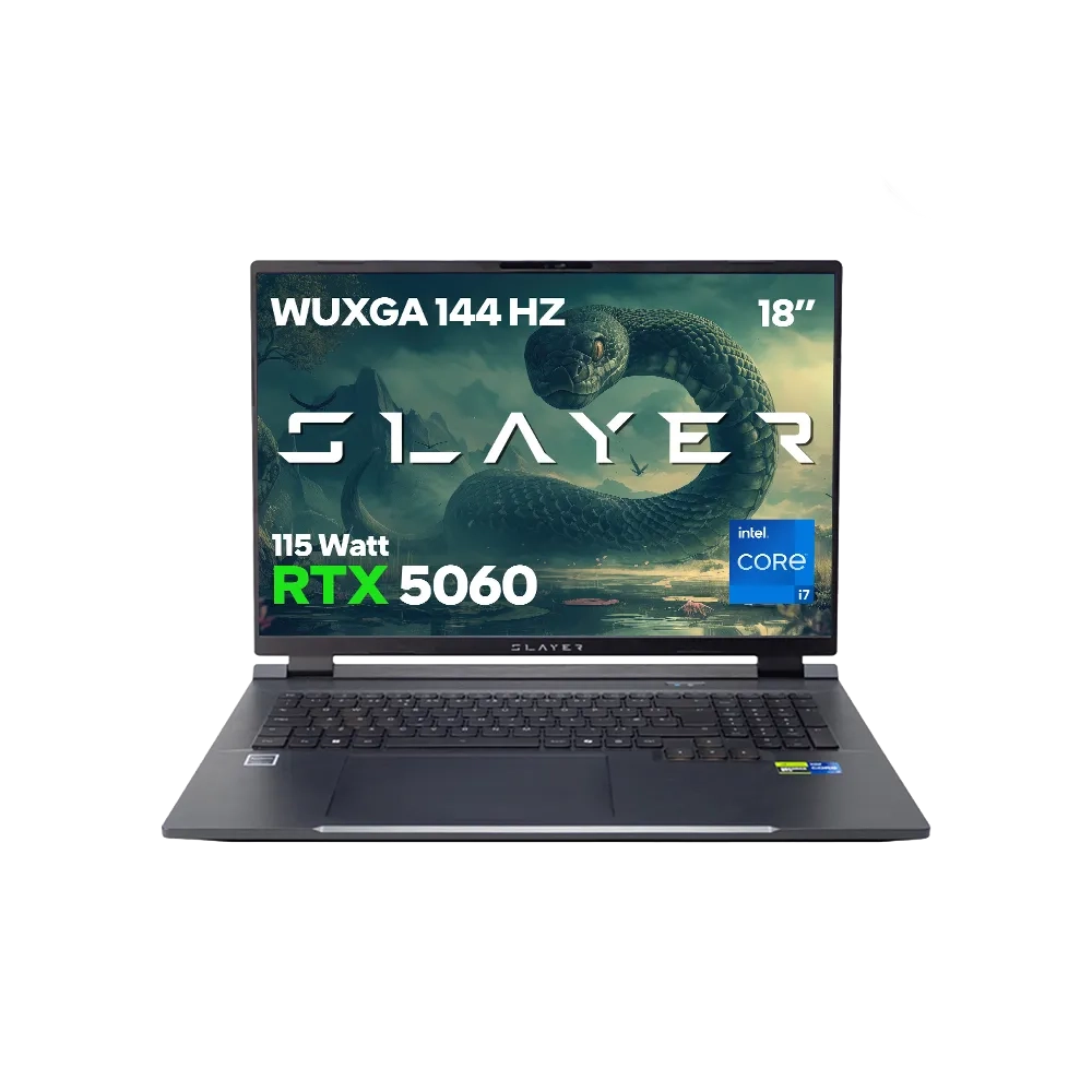 Game Garaj Slayer X7T XL-5060 Intel Core i7 14650HX RTX5060 18" 144Hz WUXGA FreeDos Oyuncu Laptop