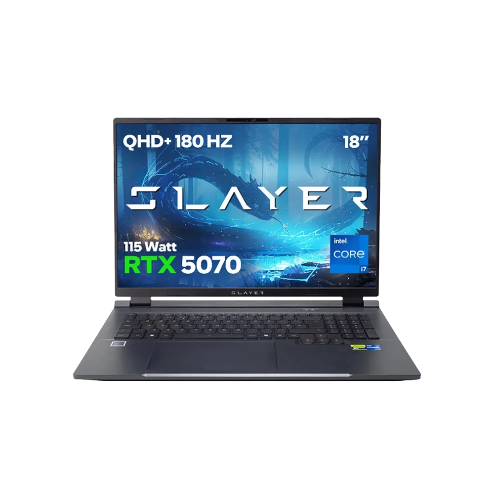 Game Garaj Slayer X7T XL-5070 Intel Core i7 14650HX RTX5070 18" 180Hz QHD+ FreeDos Oyuncu Laptop