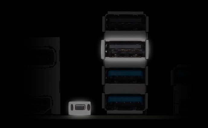 ASUS PRIME B650-PLUS WIFI SafeSlot Core+ PCIe yuvası