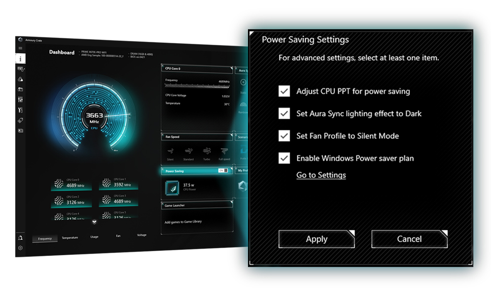 ASUS PRIME B650-PLUS WIFI Fan Xpert 2+ soğutma kontrolü