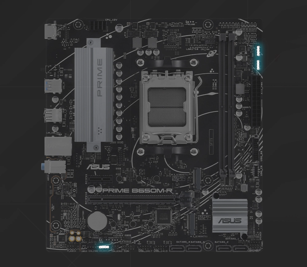 ASUS PRIME B650M-R Armoury Crate yazılım arayüzü