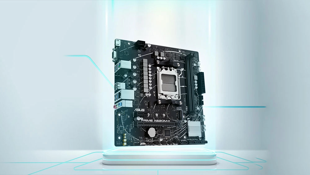 ASUS PRIME A620M-K anakart genel görünüm