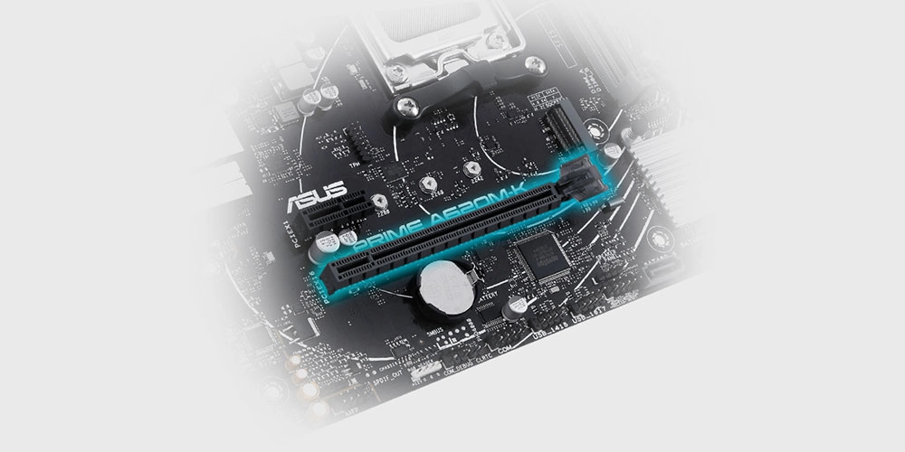 ASUS PRIME A620M-K PCIe 4.0 ekran kartı yuvası