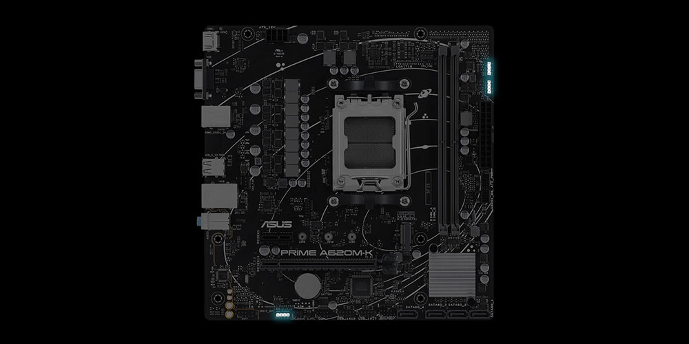 ASUS PRIME A620M-K Aura Sync RGB aydınlatma