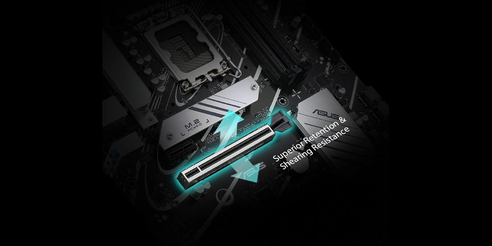 ASUS PRIME A620M-K SafeSlot Core PCIe yuvası