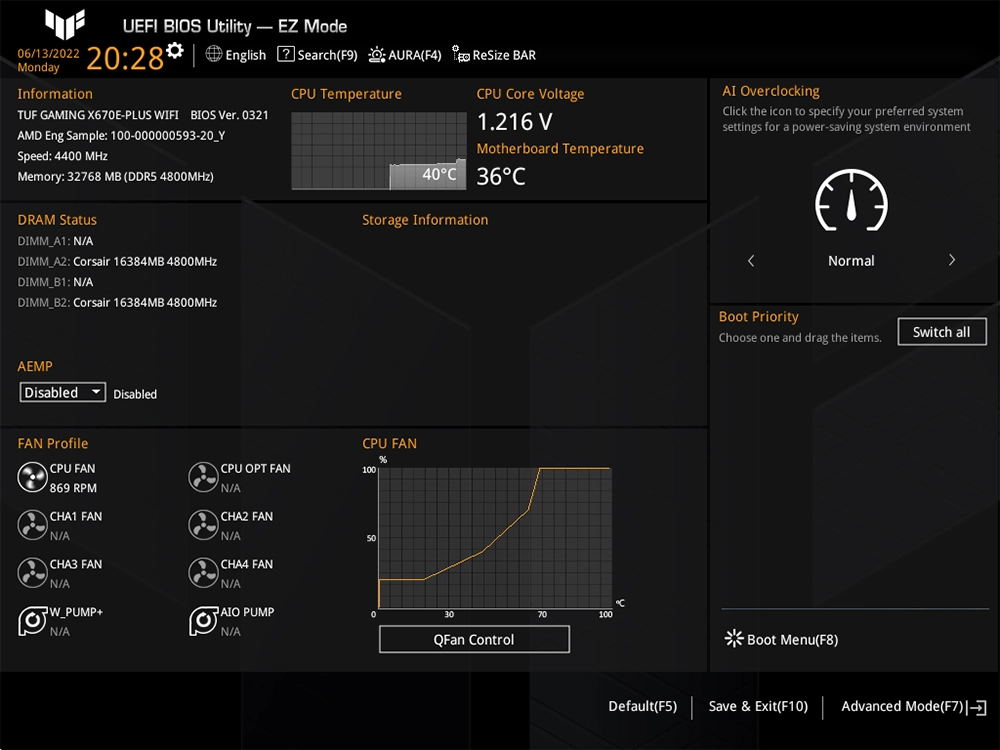 ASUS TUF GAMING B650-E WIFI