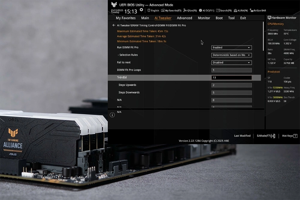 ASUS TUF GAMING X870-PRO WIFI7 W NEO DIMM Fit Pro
