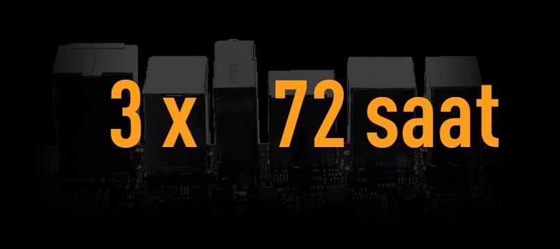 ASUS TUF GAMING 3 x 72 saat korozyon testi