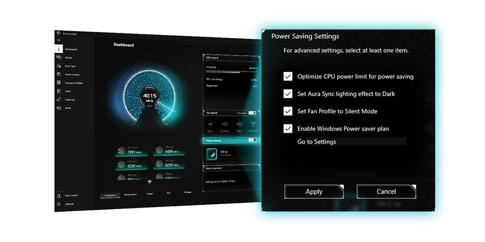 ASUS PRIME H610M-E D4-CSM çok yönlü enerji verimliliği