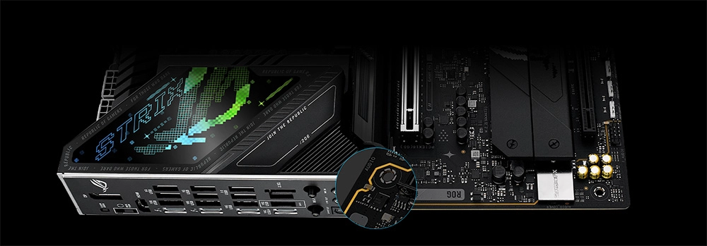 ASUS ROG STRIX Z890-F SupremeFX ve Polymo aydınlatma