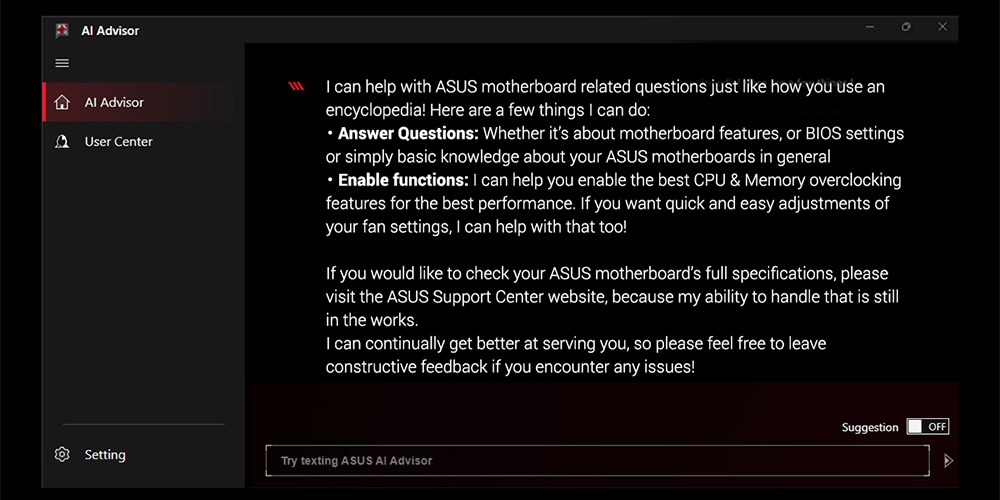 ASUS ROG STRIX Z890-F AI Danışman