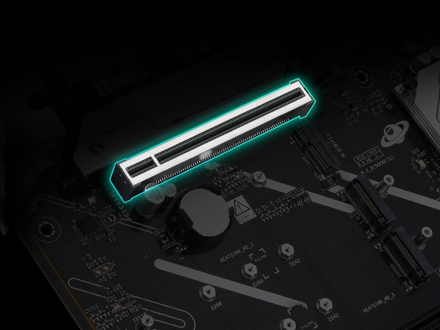 ASUS PRIME B860-PLUS-CSM PCIe 5.0 SafeSlot yuvası