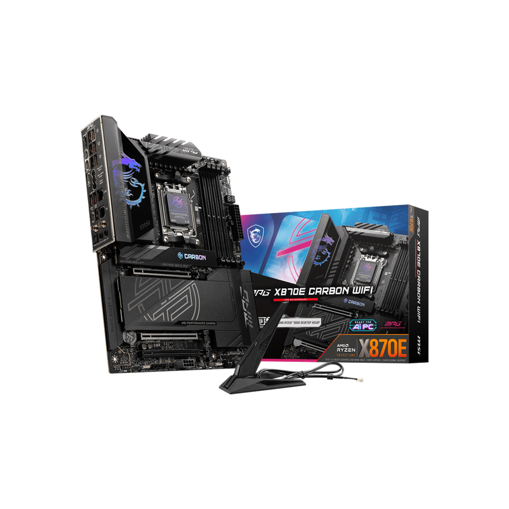 MSI MPG X870E CARBON WIFI AM5 DDR5 ATX Anakart