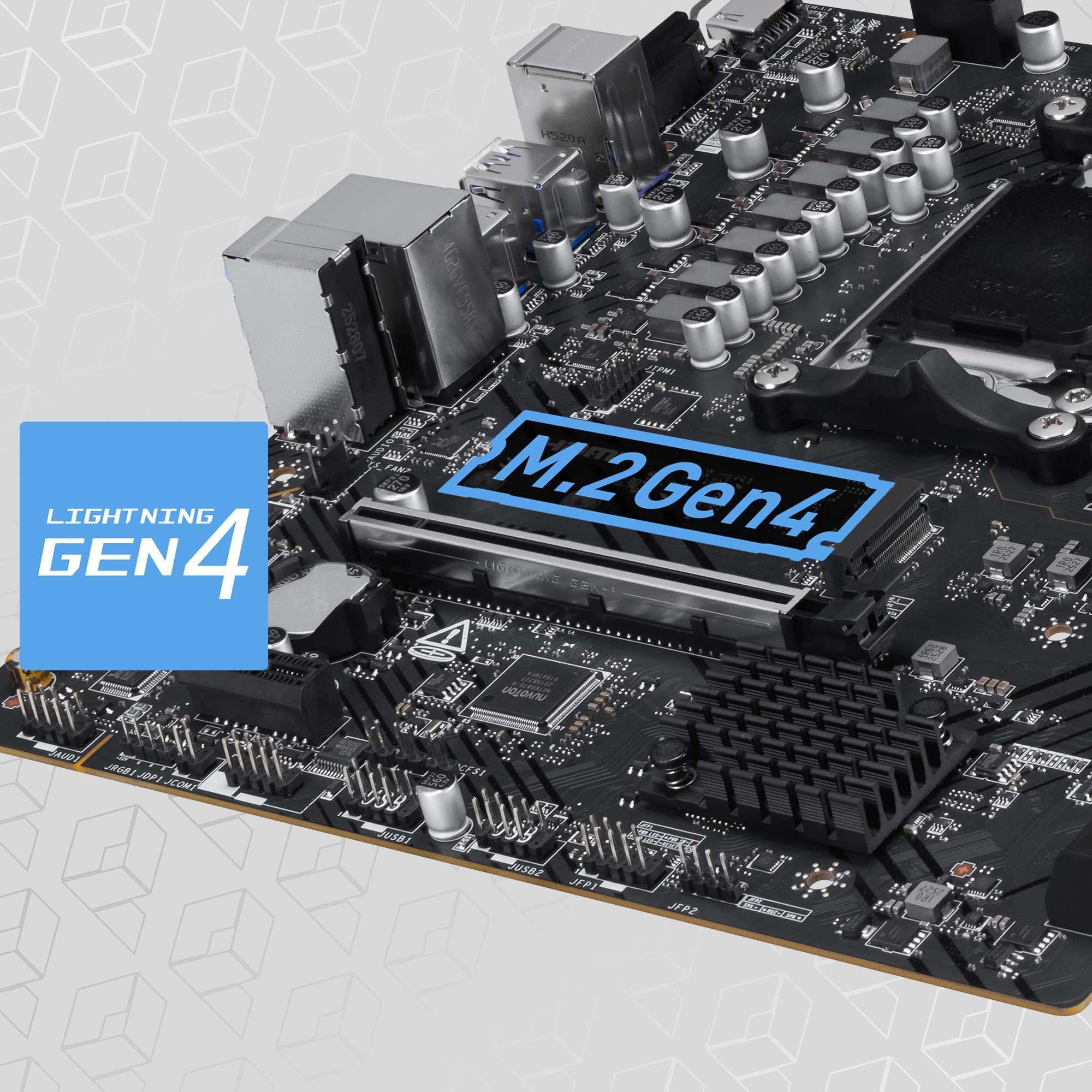 MSI PRO A620AM-B EVO Gen4 M.2 konnektörü