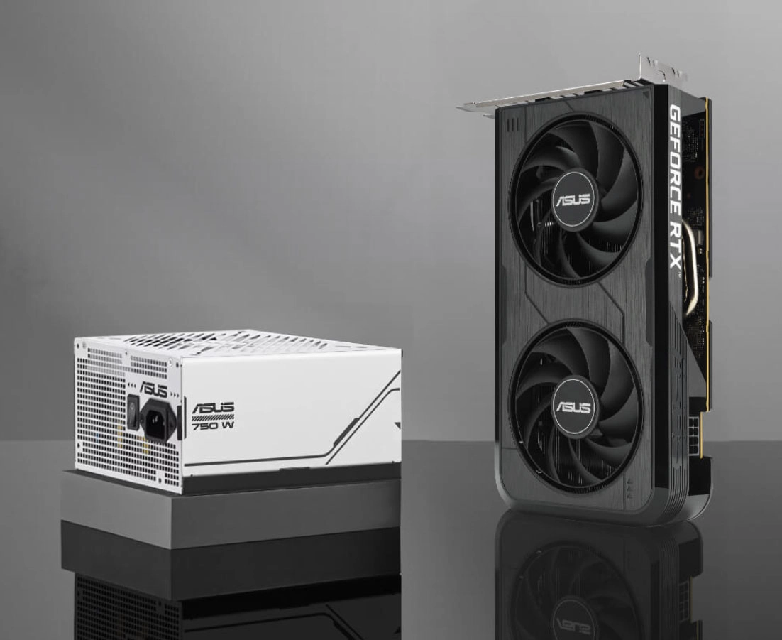 ASUS Dual GeForce RTX™ 5050 8GB GDDR6 OC Edition uyumlu güç kaynağı