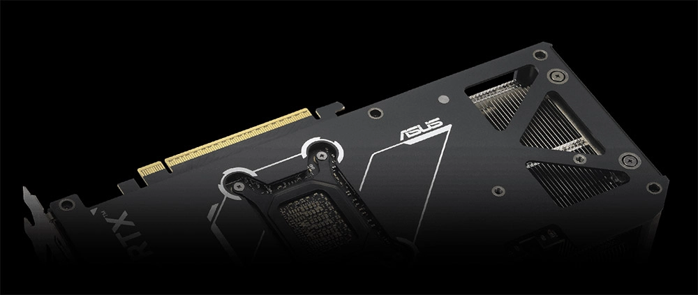 ASUS Dual GeForce RTX™ 5070 12GB GDDR7 OC Edition havalandırmalı arka plaka