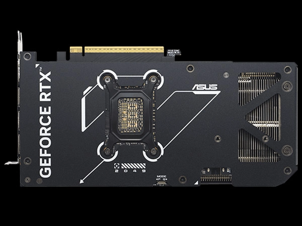 ASUS Dual GeForce RTX™ 5070 12GB GDDR7 OC Edition koruyucu arka plaka