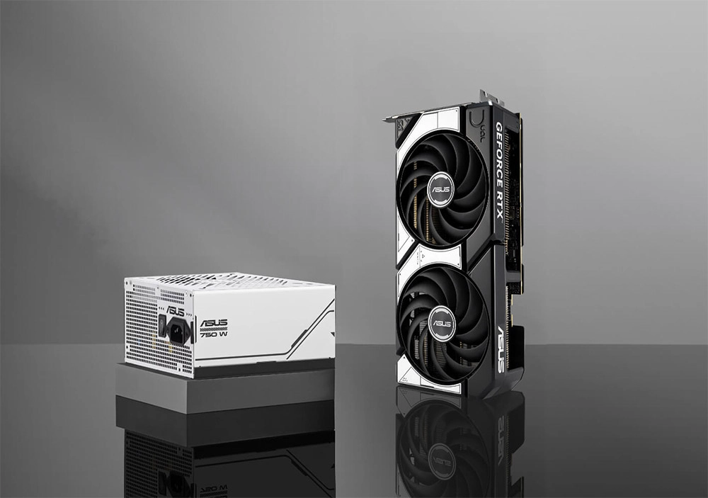 ASUS Dual GeForce RTX™ 5070 12GB GDDR7 OC Edition uyumlu güç kaynağı