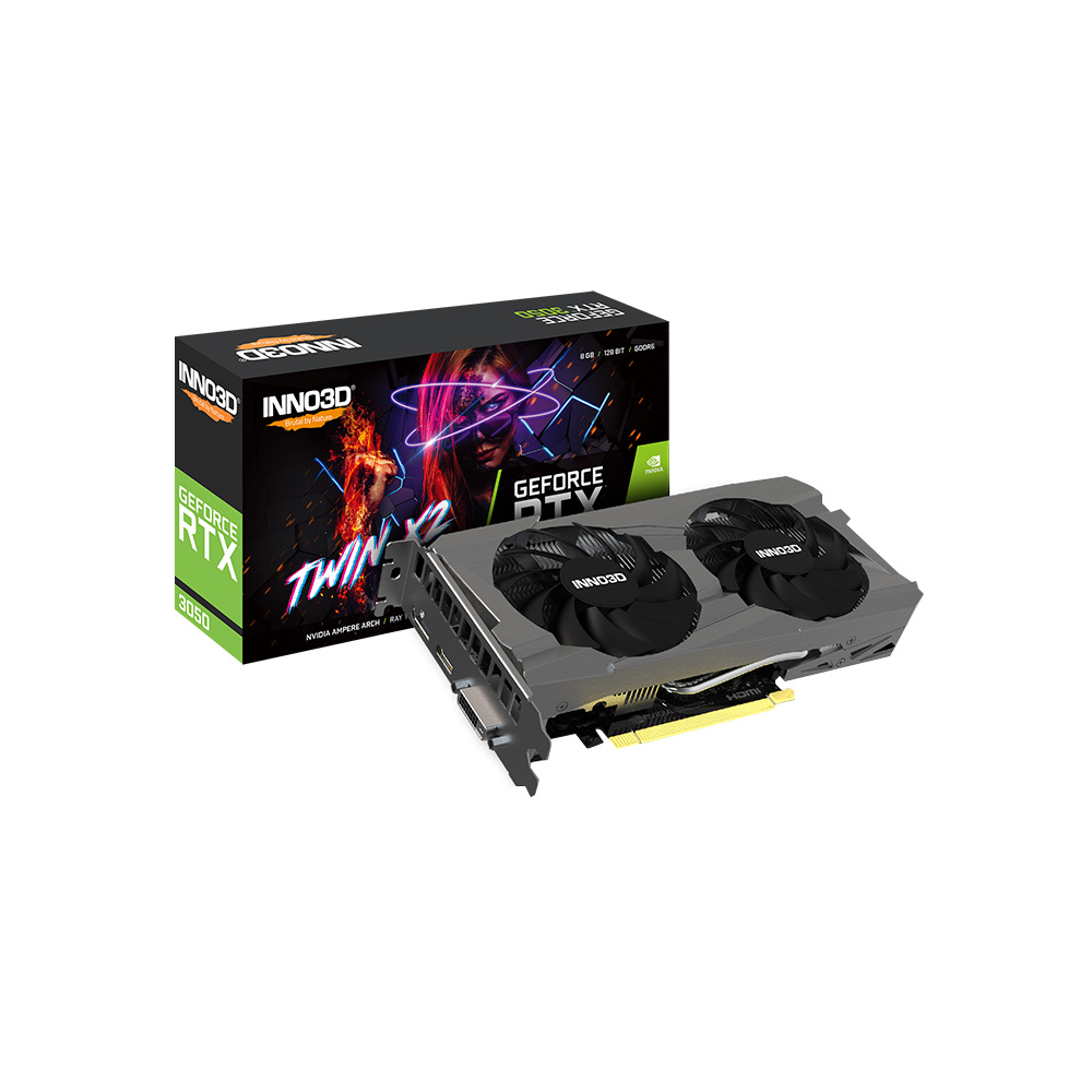 Inno3D RTX3050 Twin x2 8GB 128Bit GDDR6 Ekran Kartı