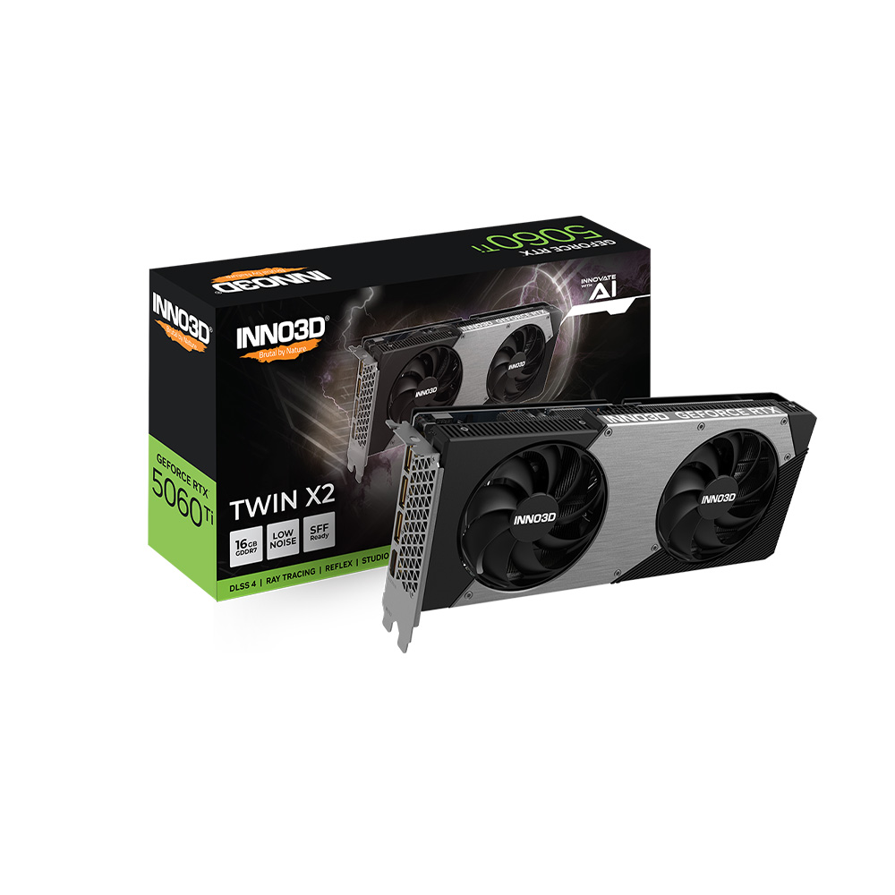 Inno3D RTX5060Ti Twin X2 16GB GDDR7 128bit Ekran Kartı