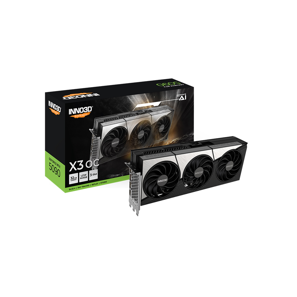 Inno3D RTX5090 x3 OC 32GB GDDR7 512Bit Ekran Kartı
