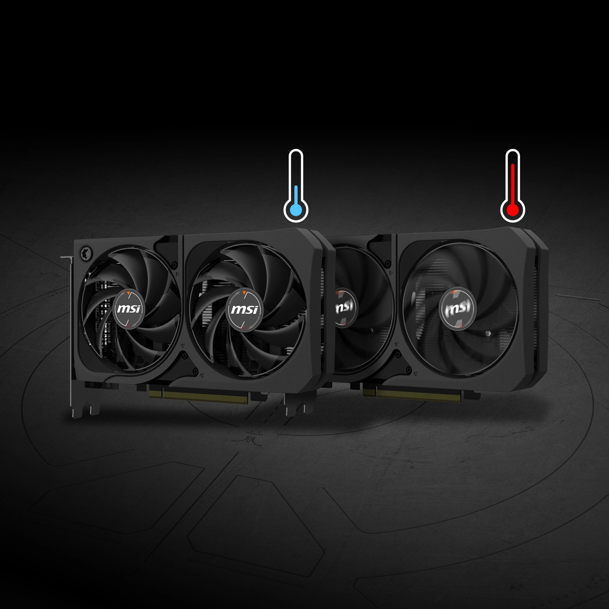 MSI RTX 5050 8G SHADOW 2X OC Zero Frozr sessiz çalışma teknolojisi
