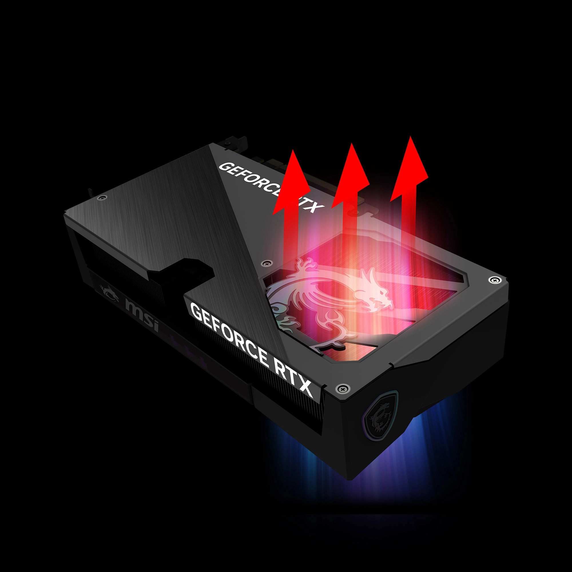 MSI RTX 5060 Ti 16G GAMING OC metal backplate