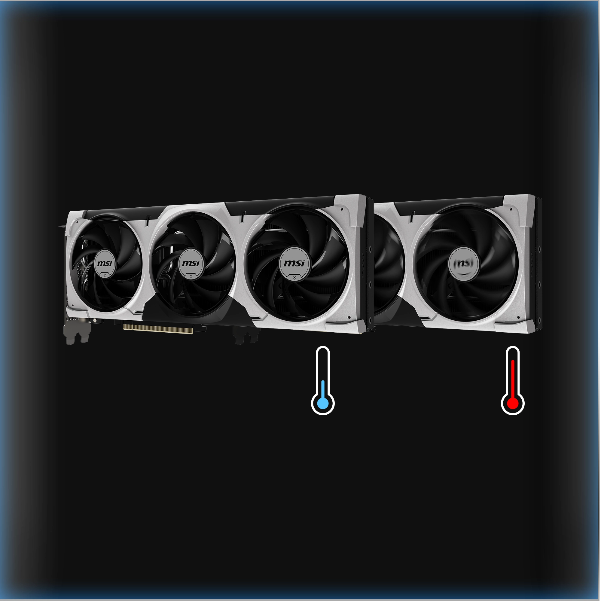 MSI RTX 5060 Ti 16G VENTUS 3X OC Zero Frozr sessiz çalışma teknolojisi