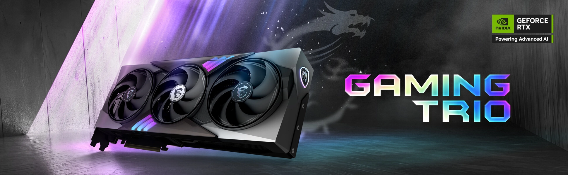 MSI RTX 5070 12G GAMING TRIO OC 12GB GDDR7 192bit ekran kartı ürün görseli