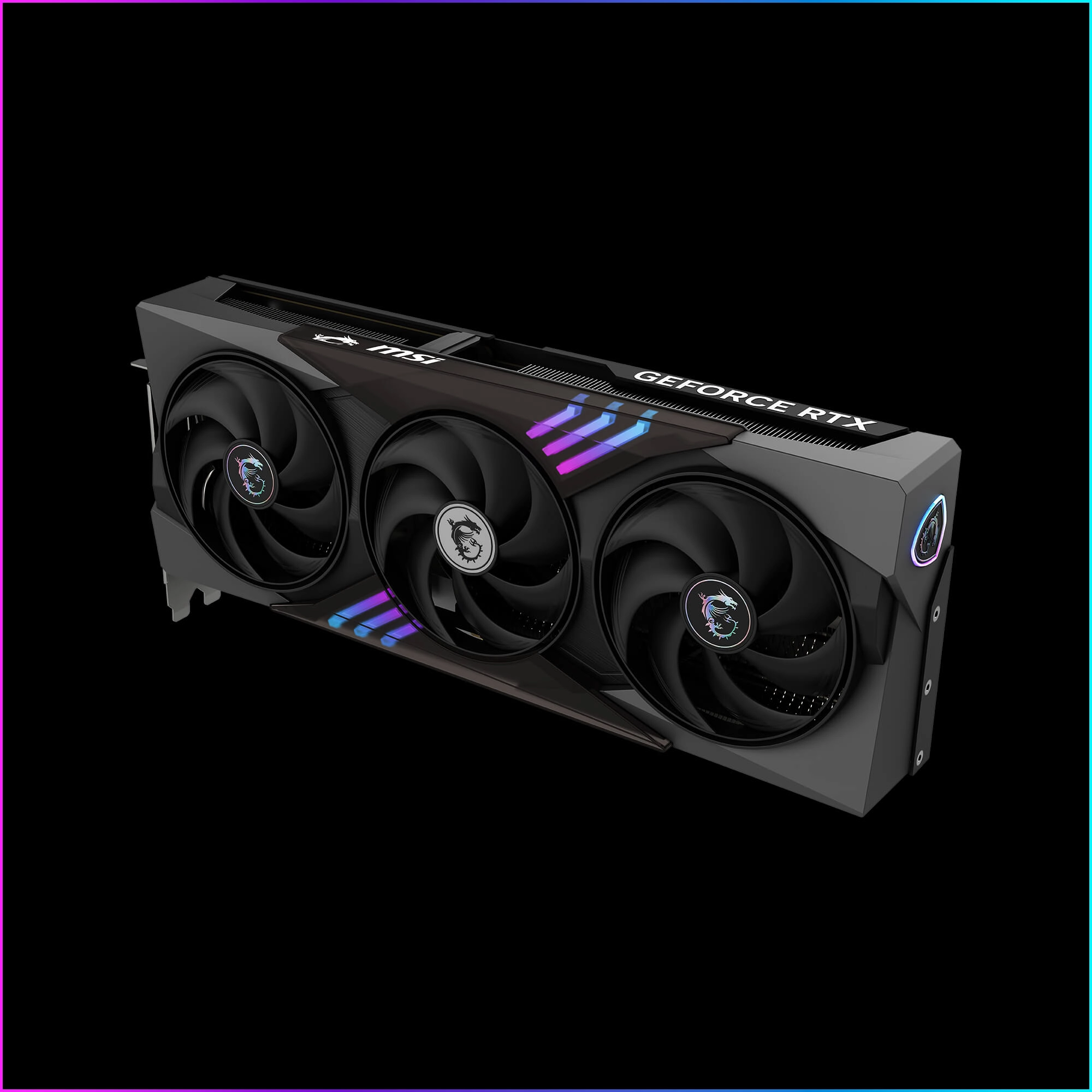 MSI RTX 5070 12G GAMING TRIO OC TRI FROZR 4 termal soğutma tasarımı