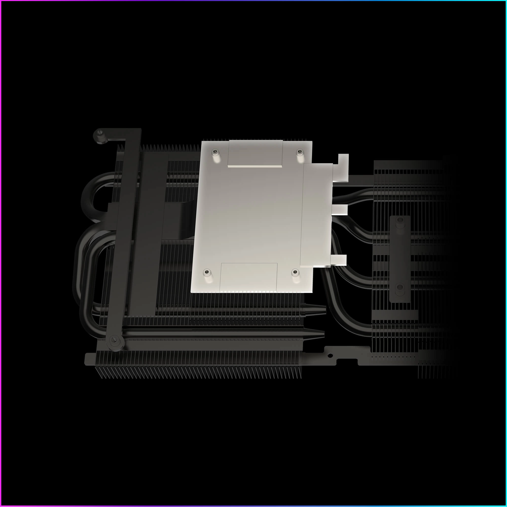 MSI RTX 5070 12G GAMING TRIO OC nikel kaplamalı bakır baseplate soğutma yapısı