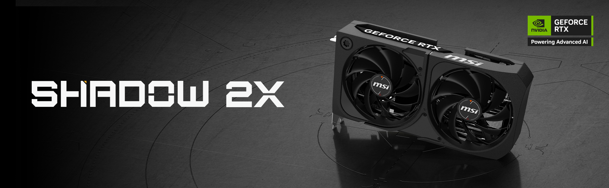 MSI RTX 5070 12G SHADOW 2X OC 12GB GDDR7 192Bit ekran kartı ürün görseli