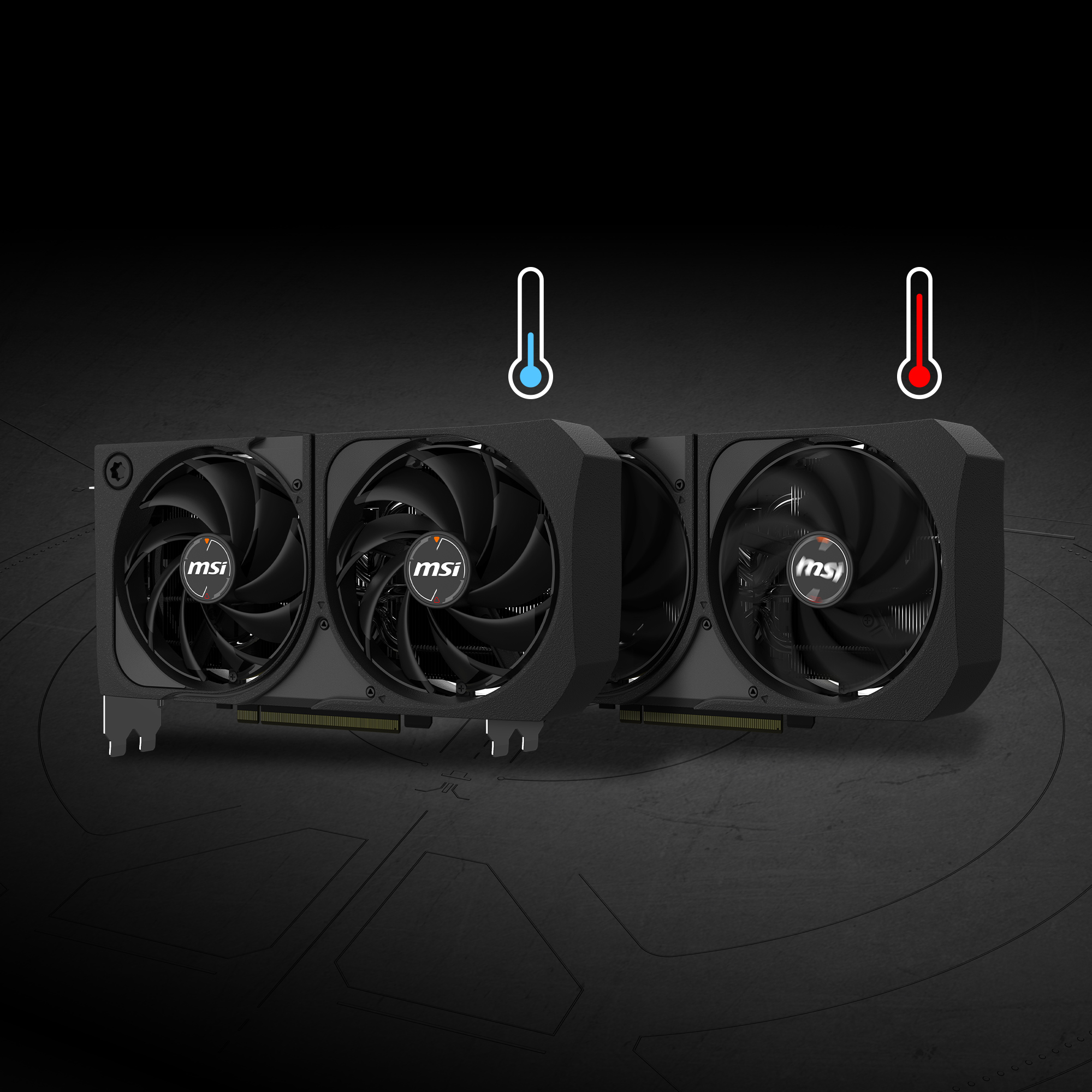 MSI RTX 5070 12G SHADOW 2X OC Zero Frozr sessiz çalışma teknolojisi