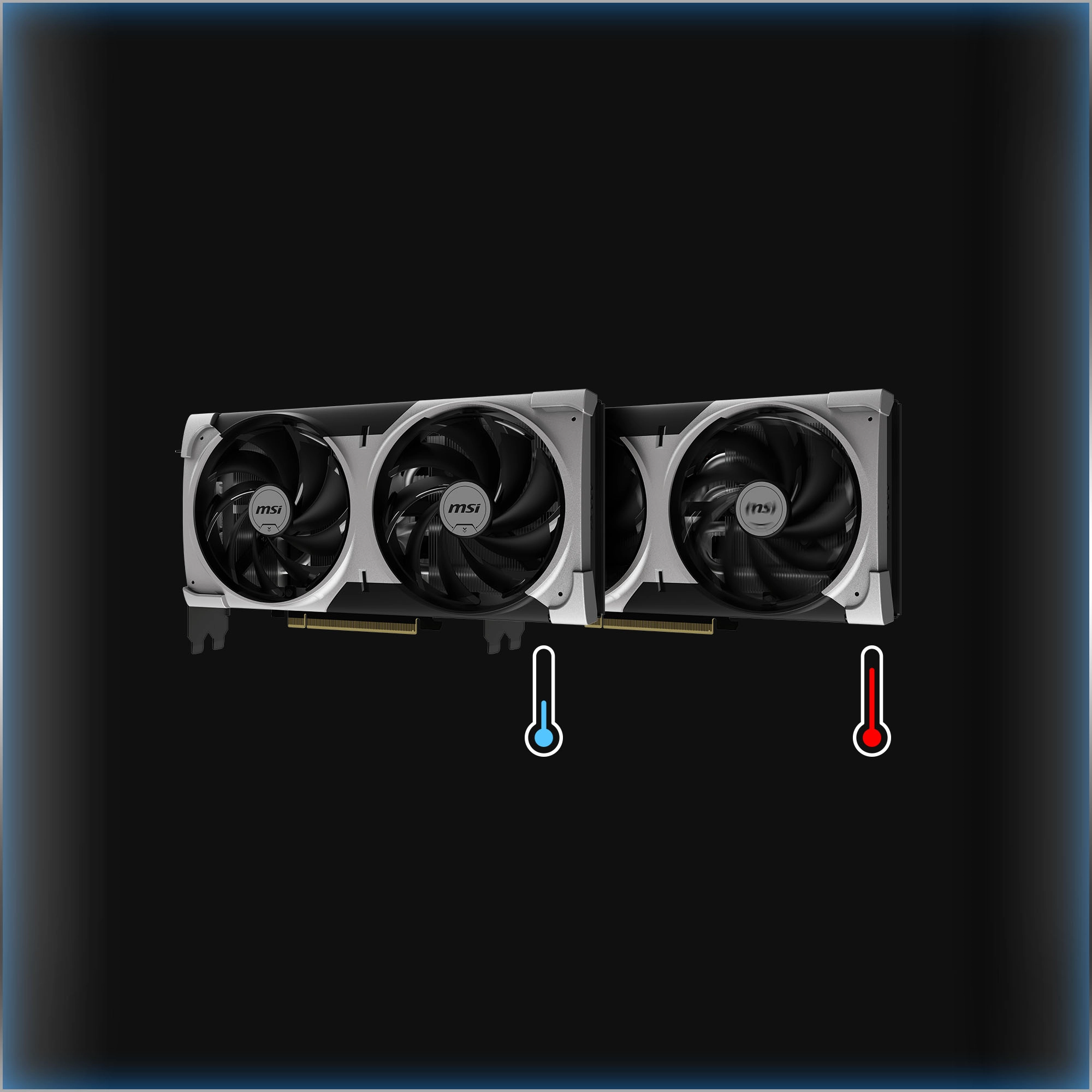 MSI RTX 5070 12G VENTUS 2X OC Zero Frozr sessiz çalışma teknolojisi