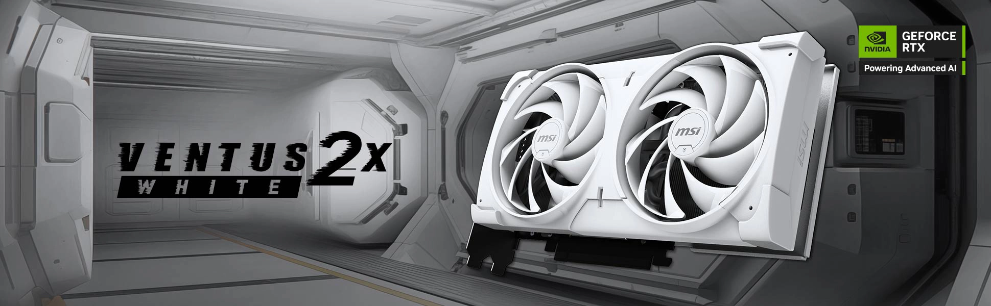 MSI RTX 5070 12G VENTUS 2X OC WHITE 12GB GDDR7 192Bit ekran kartı ürün görseli