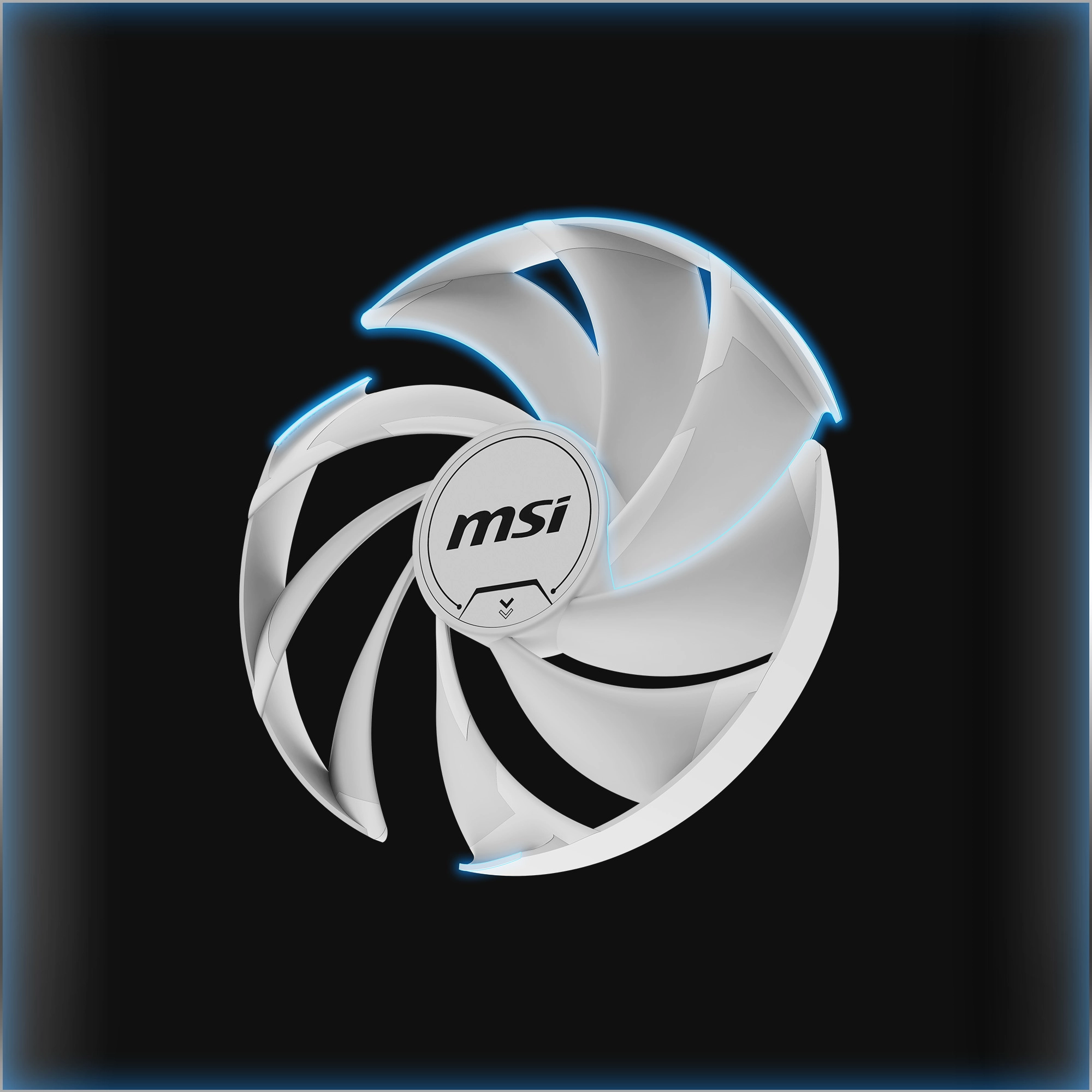 MSI RTX 5070 12G VENTUS 2X OC WHITE TORX FAN 5.0 soğutma fanı