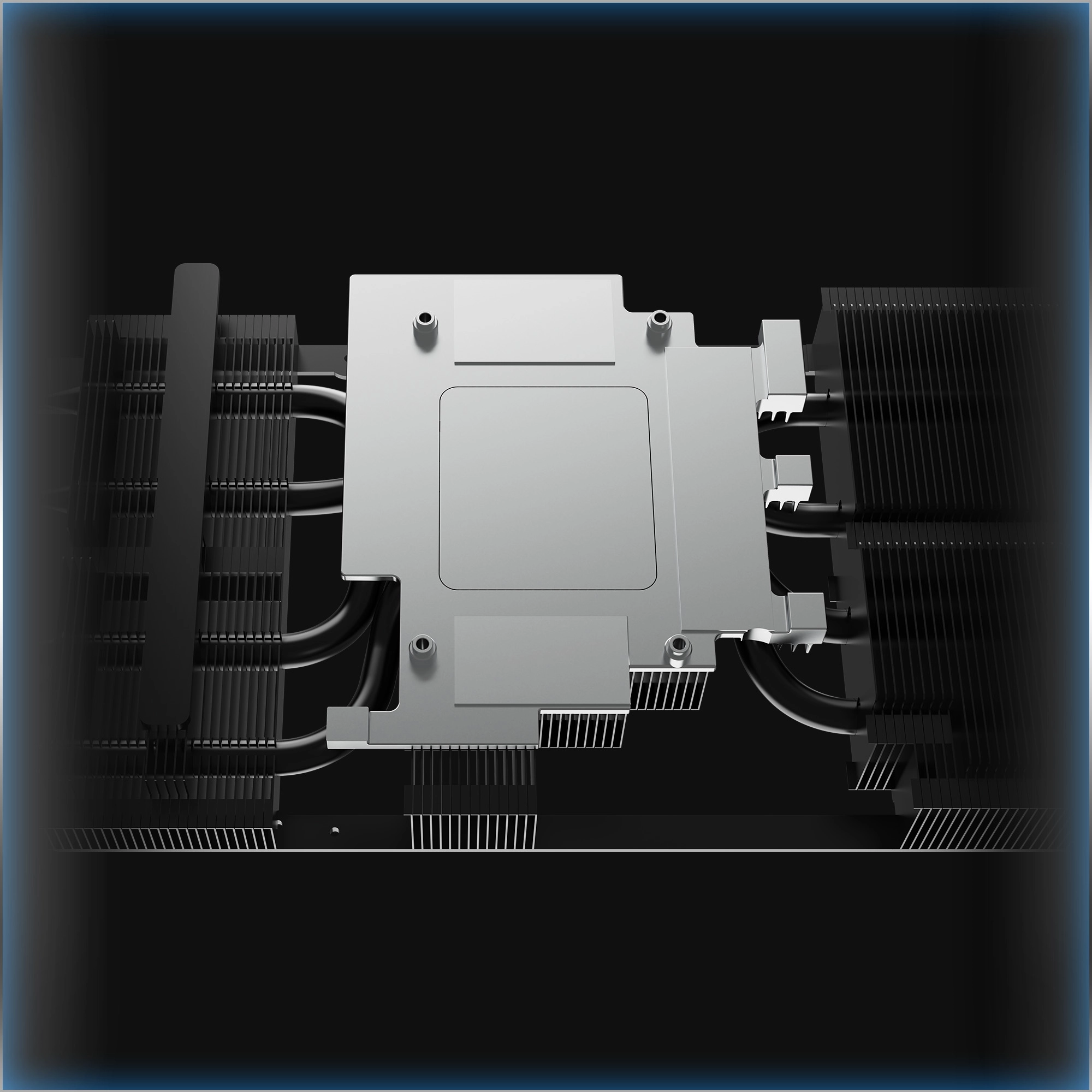 MSI RTX 5070 12G VENTUS 2X OC WHITE nikel kaplamalı bakır baseplate soğutma yapısı