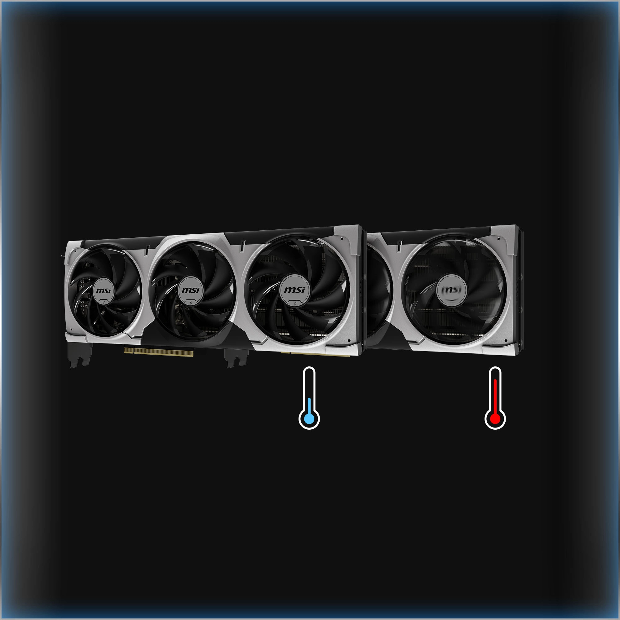 MSI RTX 5080 16G VENTUS 3X OC Zero Frozr sessiz çalışma teknolojisi