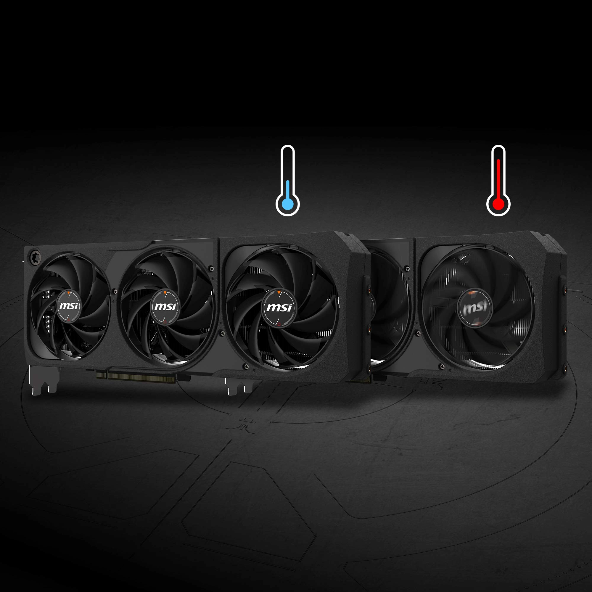 MSI RTX 5080 16G SHADOW 3X OC Zero Frozr sessiz çalışma teknolojisi